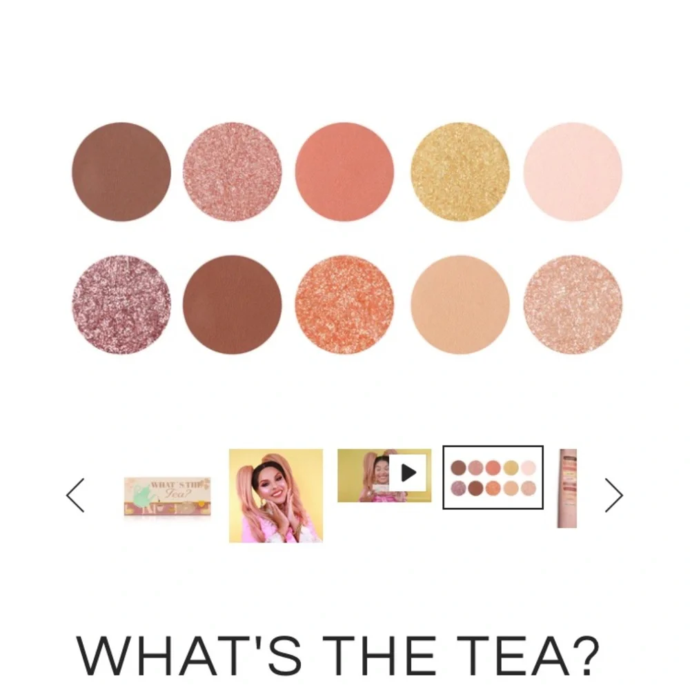 Brand new Lurella What’s the Tea Eyeshadow Palette